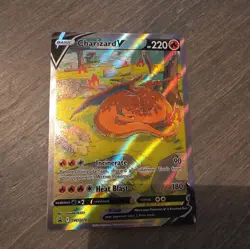 Charizard V SWSH260 Sword & Shield Promo Full Art Holo English 220 HP - Image 1