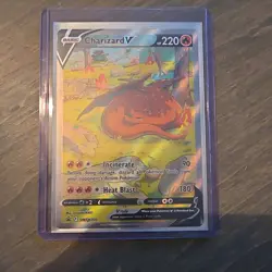 Charizard V SWSH260 Sword & Shield Promo Full Art Holo English 220 HP - Image 3