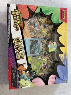 Pokemon Ascended Heroes Deluxe Pin Collection New Factory Sealed - Image 1