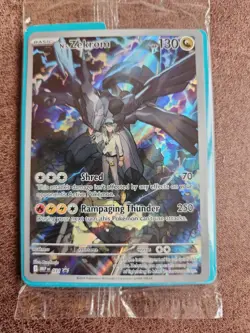 Sealed Pokemon N's Zekrom MEP Full Art Promo Holo 031 Basic 130 HP English - Image 1