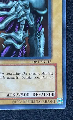 Yugioh Summoned Skull DB1-EN142 Super Rare NM - Image 5