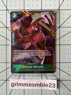 One Piece CCG Dracule Mihawk ST12-003 SR Sealed English Edition - Image 1