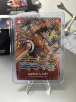 Monkey D. Luffy OP16-015 SR Alternate Art NM AA OP16 The Time of Battle - Image 3
