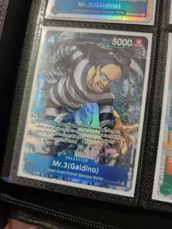 One Piece OP16 - Time of Battle - Mr.3 (Gadino) - Alt Art - Image 1