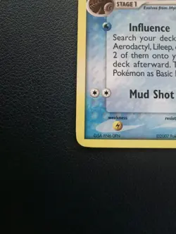 Pokemon Card Omanyte 56/108 EX Power Keepers Common - Image 4
