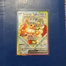 Pokemon Eevee ex 174 Prismatic SPC Promo card - Image 1