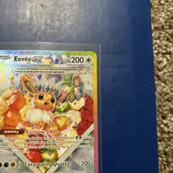 Pokemon Eevee ex 174 Prismatic SPC Promo card - Image 3