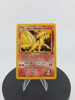 Pokemon Card - Blaine's Ninetales Gym Challenge 21/132 Rare - Image 1