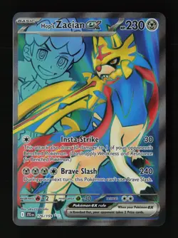 Hop's Zacian ex 176/159 Ultra Rare Journey Together Pokemon Cards - Image 1