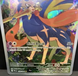 Zacian Illustration Rare 100/094 ME02 Phantasmal Flames Holo Pokemon TCG Card NM - Image 4