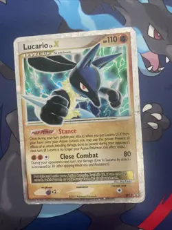 🇨🇦 Lucario Lv.X DP12 - Diamond & Pearl Promo Card - Image 1