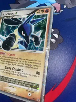 🇨🇦 Lucario Lv.X DP12 - Diamond & Pearl Promo Card - Image 3