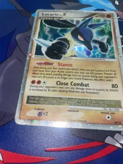 🇨🇦 Lucario Lv.X DP12 - Diamond & Pearl Promo Card - Image 4