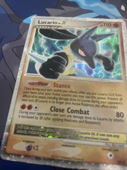 🇨🇦 Lucario Lv.X DP12 - Diamond & Pearl Promo Card - Image 5