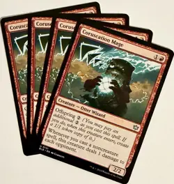 CORUSCATION MAGE X4 Bloomburrow BLB Magic MTG NM 4x Playset - Image 1