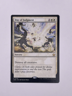 Day of Judgment (140) Rare MTG Foundations FDN Near Mint (Regular Print) - Image 1