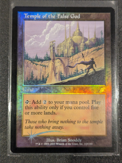 Temple of the False God - FOIL - Scourge - NM - MTG - Magic the Gathering - Land - Image 1