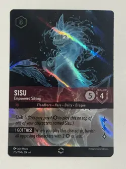 Sisu Empowered Sibling Enchanted Disney Lorcana Ursula’s Return 215/204 - Image 2