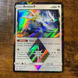 Pokemon TCG Arceus Prism Star 96/131 Sm-Forbidden Light Holo - Image 1