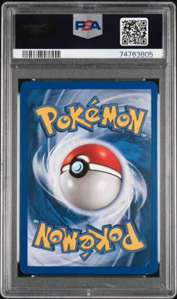 2002 POKEMON LEGENDARY COLLECTION #9 DARK VAPOREON-REVERSE FOIL PSA 8 - Image 2