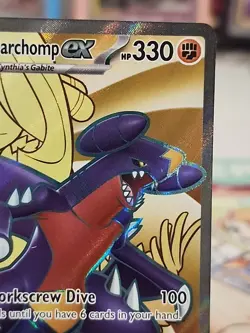 Cynthia's Garchomp ex 215/182 Pokemon TCG Destined Rivals Ultra Rare Pokemon TCG - Image 3