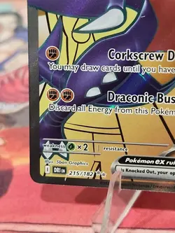 Cynthia's Garchomp ex 215/182 Pokemon TCG Destined Rivals Ultra Rare Pokemon TCG - Image 4