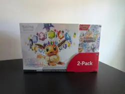 Costco Pokemon Prismatic Evolutions 2-Pack Trainer Box and Booster Bundle Sealed - Image 1
