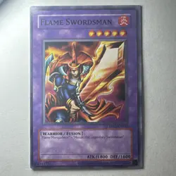 Yu-Gi-Oh! TCG Flame Swordsman 2020 Retro Pack RP01-EN002 English NM Off Center - Image 1
