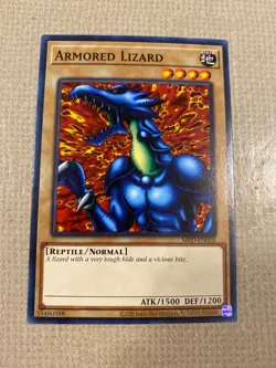 Yu-Gi-Oh! armored lizard mint common MRD-EN005 25th annivsary - Image 1