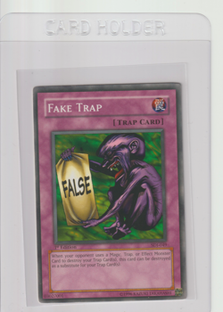 Yu-Gi-Oh! Fake Trap 1st Edition SDJ-049 Unlimited Common - Image 1