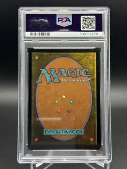 2023 Magic The Gathering Redhorn Pass Foil Serialized 004/100 PSA 9 - Image 2