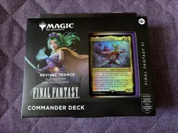 MTG FINAL FANTASY VI Revival Trance Terra Commander Deck Sealed New - Image 1
