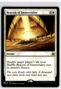 Beacon of Immortality The List E02-1 LP x1 MTG Magic: the Gathering - Image 1