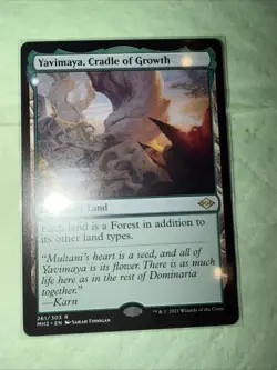 Yavimaya, Cradle of Growth Modern Horizons 2 Regular NEW MINT - Image 1