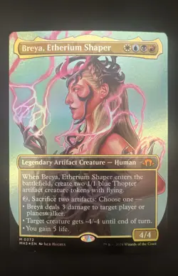 Breya, Etherium Shaper (Borderless) Modern Horizons 3 Foil - Image 1