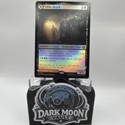 FOIL Eddie Brock Venom, Lethal Protector M MTG Marvel's Spider-Man SPM 0055 - Image 1
