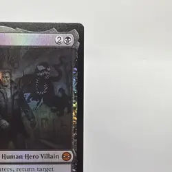 FOIL Eddie Brock Venom, Lethal Protector M MTG Marvel's Spider-Man SPM 0055 - Image 4