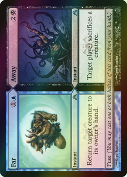MTG Far // Away Foil ** Dragon's Maze ** English (NM) - Image 1
