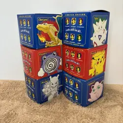 Nintendo Pokemon 1999 Limited Edition Burger King 23k Gold Plated *COMPLETE SET* - Image 2