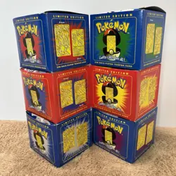 Nintendo Pokemon 1999 Limited Edition Burger King 23k Gold Plated *COMPLETE SET* - Image 3