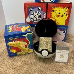 Nintendo Pokemon 1999 Limited Edition Burger King 23k Gold Plated *COMPLETE SET* - Image 4