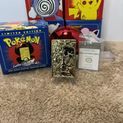 Nintendo Pokemon 1999 Limited Edition Burger King 23k Gold Plated *COMPLETE SET* - Image 5