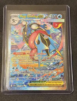 Mega Greninja EX 116/086 SIR - Chaos Rising - Special Illustration Rare Pokemon - Image 1