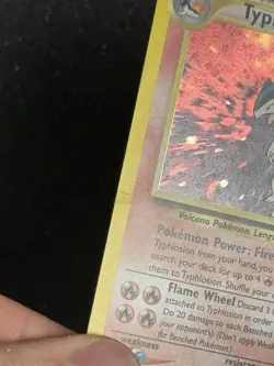 Pokemon Typhlosion 18/111 Holo Neo Genesis - Image 3