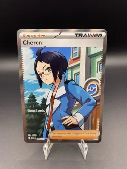 Cheren 258/217 Full Art Trainer Pokemon TCG Ascended Heroes - Image 1