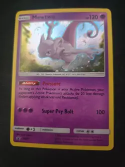 HOLO Mewtwo Black Star Promo Pokemon TCG Shining Legends SM77 Legendary Rare- NM - Image 1