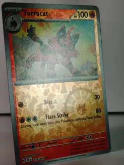 Torracat - POKEMON - Temporal Forces - TEF en 033/162 - Reverse Holo - T - Image 2