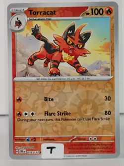 Torracat - POKEMON - Temporal Forces - TEF en 033/162 - Reverse Holo - T - Image 5