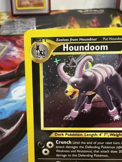 Pokemon TCG Houndoom Neo Discovery 4 Holo Unlimited Rare - Image 2