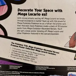 Pokemon Ascended Heroes Premium Poster Collection Lucario & Gardevoir (Set of 2) - Image 4